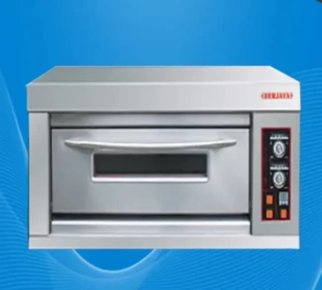 Baking Oven Gas Heated - 1 Deck 2 Tray (0° - 300°C)