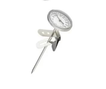 Milk Pitcher Thermometer with Clip (0 to 220° F) 5.5″ Stem 1.8″ Dial